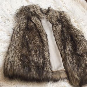 Michael Kors Faux fur vest